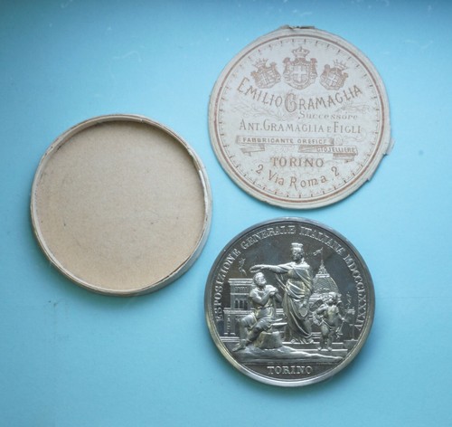 Torino medaglia 1884 - medaglia,