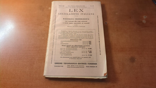 Legislazione italiana n35-