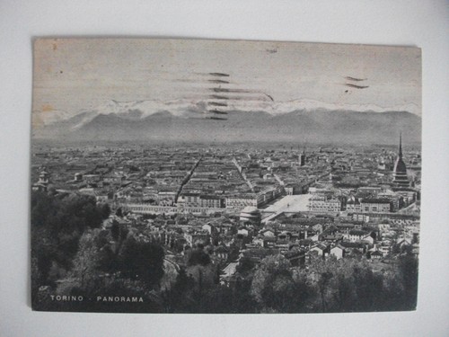 Torino panorama storia postale - torino,