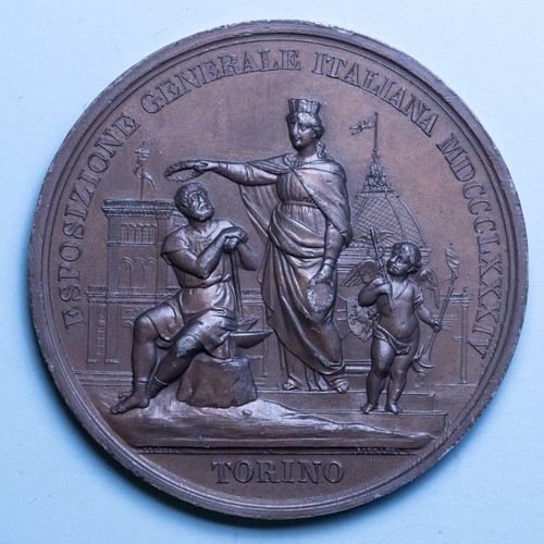 Torino medaglia 1884 - medaglia,