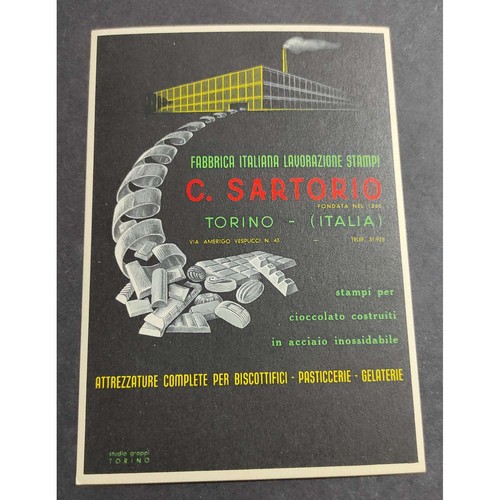Cartolina torino fabbrica - cartolina,