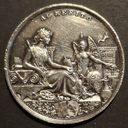 Medaglia merito esposizione - medaglia,