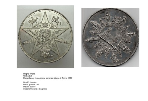 Medaglia per esposizione - medaglia, l’esposizione