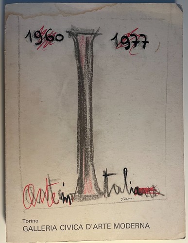 1960 1977 arte italiana gam - arte,