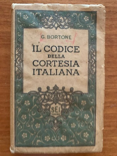 Codice della cortesia - codice,