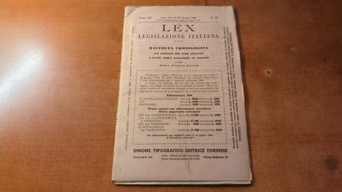 Legislazione italiana n16-